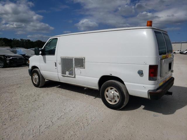 1FTSE34L78DA15373 - 2008 FORD ECONOLINE E350 SUPER DUTY VAN WHITE photo 2