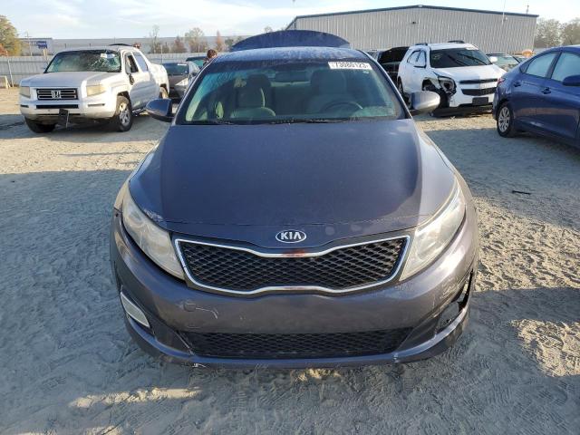 KNAGM4A72F5597988 - 2015 KIA OPTIMA LX BLUE photo 5