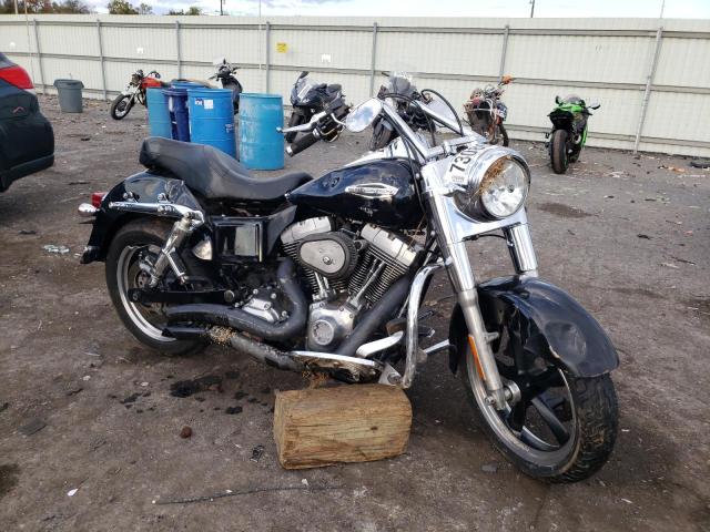 1HD1GZM12DC332743 - 2013 HARLEY-DAVIDSON FLD SWITCHBACK BLACK photo 1