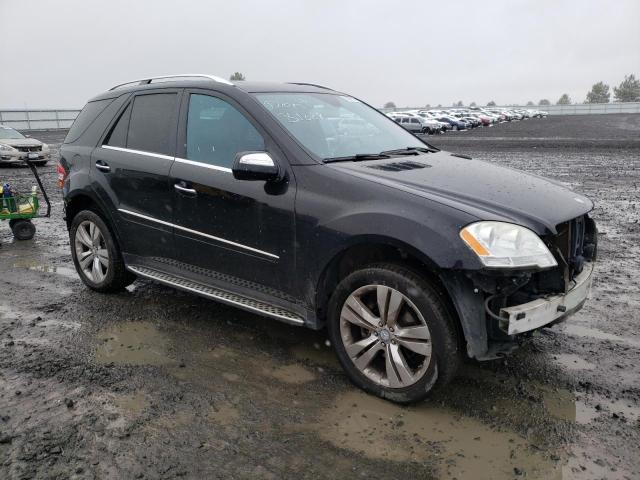 4JGBB8GB8AA595549 - 2010 MERCEDES-BENZ ML 350 4MATIC BLACK photo 4