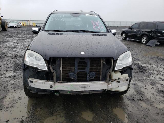 4JGBB8GB8AA595549 - 2010 MERCEDES-BENZ ML 350 4MATIC BLACK photo 5