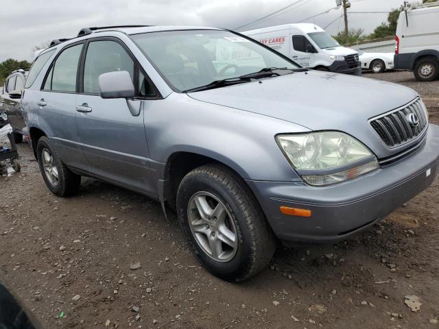 JTJHF10U720284642 - 2002 LEXUS RX 300 BLUE photo 4