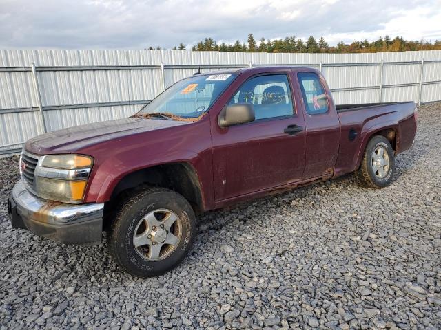 1GTDT19E388102502 - 2008 GMC CANYON MAROON photo 1