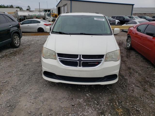 2C4RDGCG1DR761094 - 2013 DODGE GRAND CARA SXT WHITE photo 5