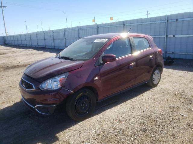 ML32A3HJ7LH001420 - 2020 MITSUBISHI MIRAGE ES MAROON photo 1