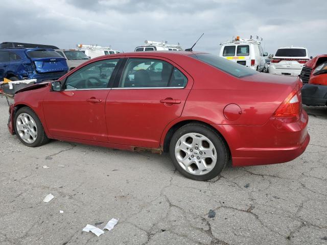 3FAHP0HA2BR223502 - 2011 FORD FUSION SE RED photo 2