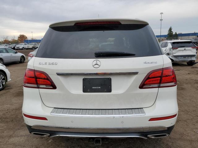 4JGDA5HB4HA816440 - 2017 MERCEDES-BENZ GLE 350 4MATIC WHITE photo 6