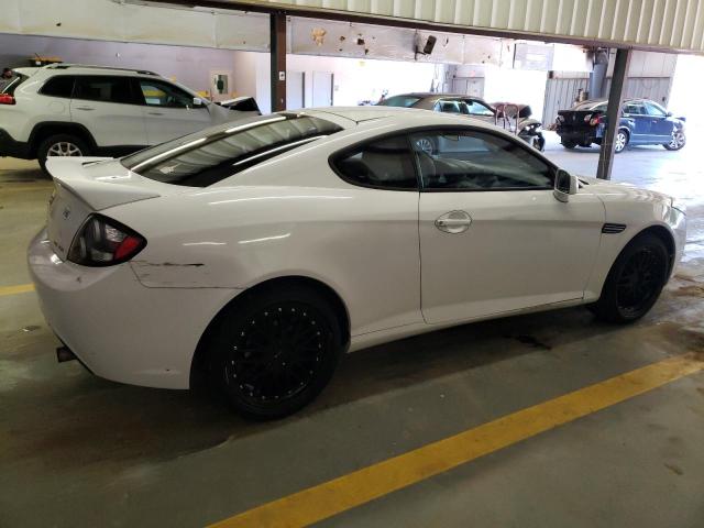 KMHHN66F88U284433 - 2008 HYUNDAI TIBURON GT WHITE photo 3