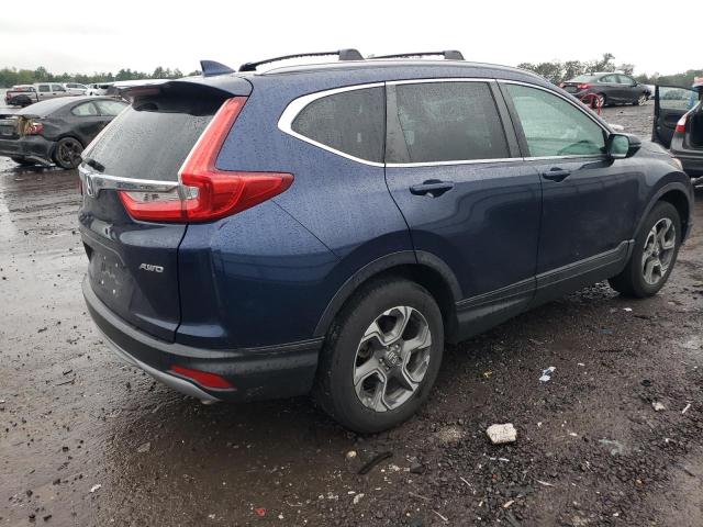 7FARW2H58KE010897 - 2019 HONDA CR-V EX BLUE photo 3