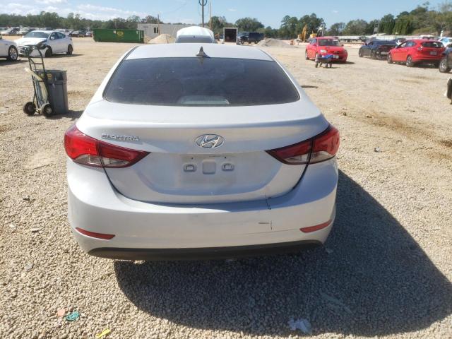 5NPDH4AE1GH735563 - 2016 HYUNDAI ELANTRA SE SILVER photo 6