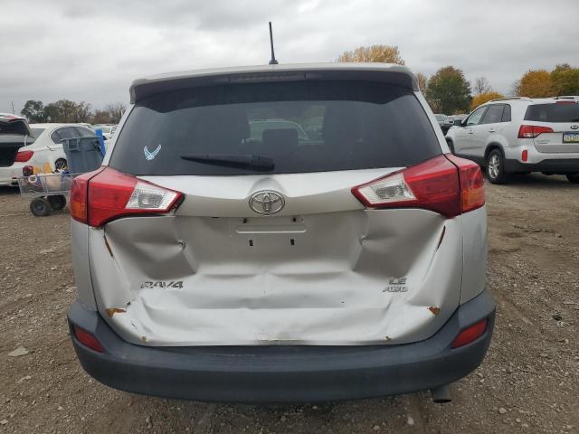 2T3BFREV3DW050859 - 2013 TOYOTA RAV4 LE SILVER photo 6