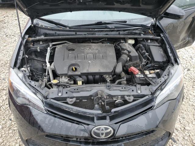 5YFBURHE0HP672787 - 2017 TOYOTA COROLLA L BLACK photo 11