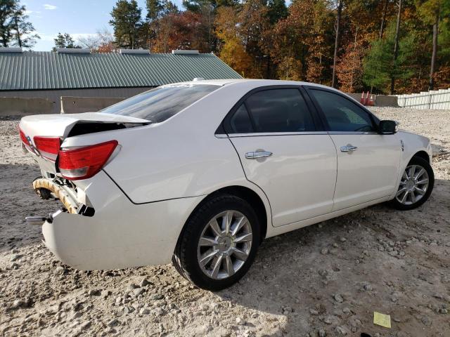 3LNHL2JC9BR750784 - 2011 LINCOLN MKZ WHITE photo 3