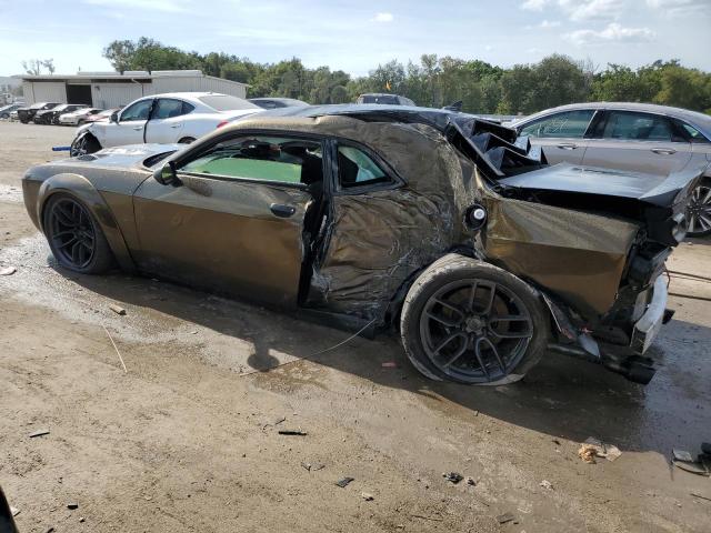 2C3CDZFJ3MH597222 - 2021 DODGE CHALLENGER R/T SCAT PACK GREEN photo 2