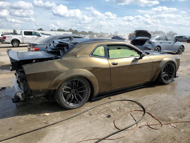 2C3CDZFJ3MH597222 - 2021 DODGE CHALLENGER R/T SCAT PACK GREEN photo 3