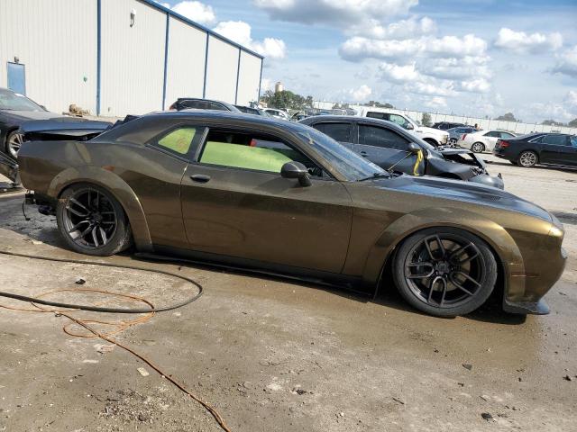 2C3CDZFJ3MH597222 - 2021 DODGE CHALLENGER R/T SCAT PACK GREEN photo 4