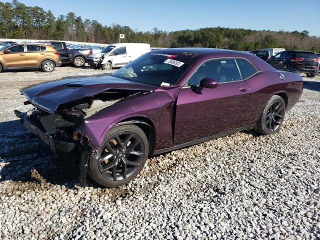 2C3CDZAG3NH185248 - 2022 DODGE CHALLENGER SXT PURPLE photo 1