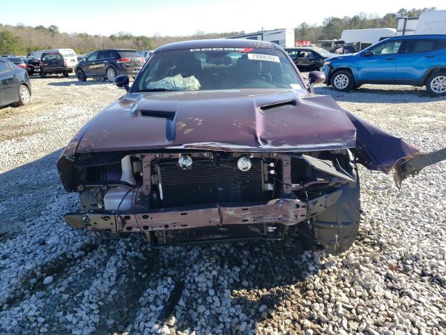 2C3CDZAG3NH185248 - 2022 DODGE CHALLENGER SXT PURPLE photo 5