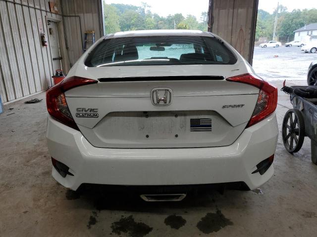 2HGFC2F89KH571545 - 2019 HONDA CIVIC SPORT WHITE photo 6