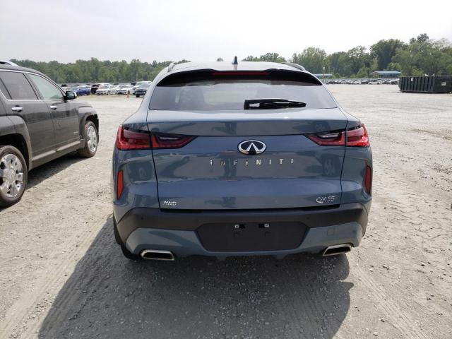 3PCAJ5K39NF113167 - 2022 INFINITI QX55 ESSENTIAL GRAY photo 6