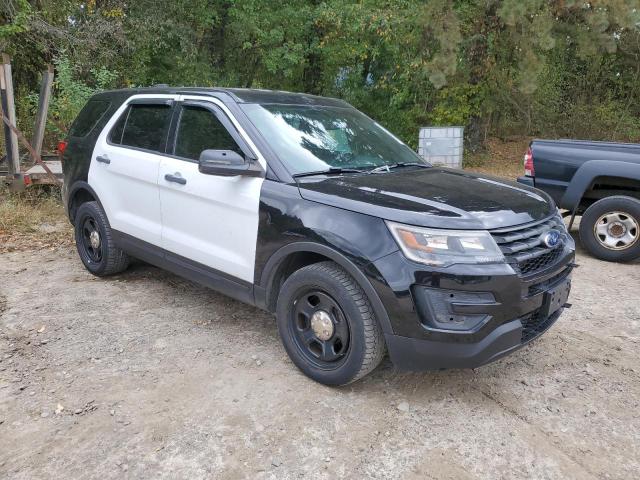 1FM5K8AR3KGA63322 - 2019 FORD EXPLORER POLICE INTERCEPTOR TWO TONE photo 4