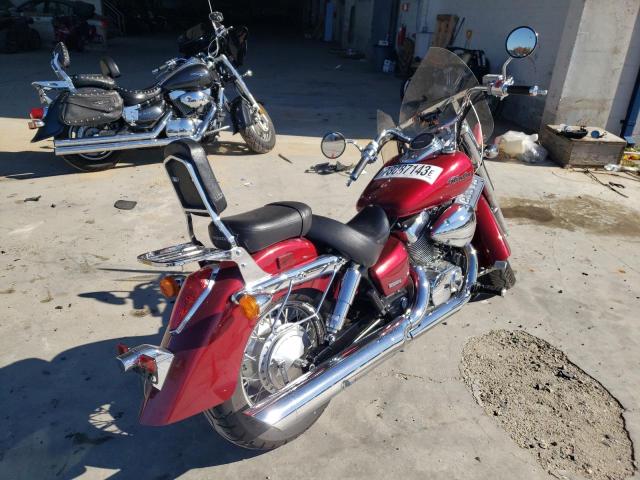 JH2RC50045M102243 - 2005 HONDA VT750 C RED photo 4