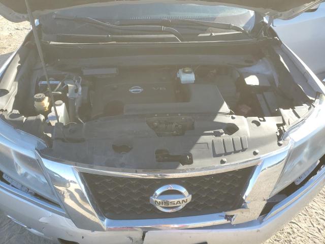 5N1AR2MN4FC622132 - 2015 NISSAN PATHFINDER S SILVER photo 12