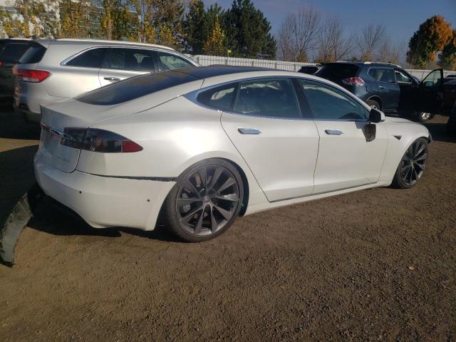 5YJSA1E24LF368337 - 2020 TESLA MODEL S Սպիտակ լուսանկար 3