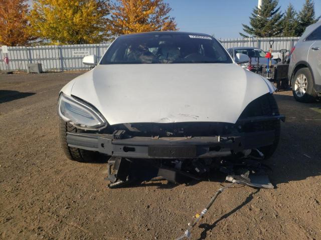 5YJSA1E24LF368337 - 2020 TESLA MODEL S Սպիտակ լուսանկար 5