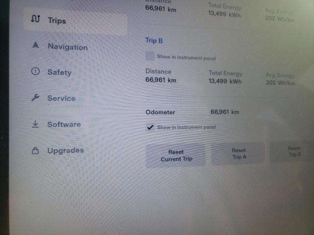 5YJSA1E24LF368337 - 2020 TESLA MODEL S Սպիտակ լուսանկար 9