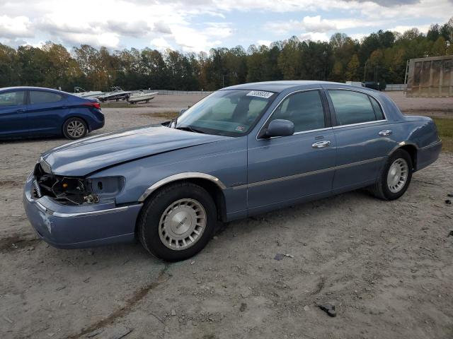 1LNHM81W4XY699035 - 1999 LINCOLN TOWN CAR EXECUTIVE BLUE photo 1