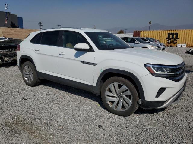 1V21E2CA5LC209760 - 2020 VOLKSWAGEN ATLAS CROS SE Белый фото 4