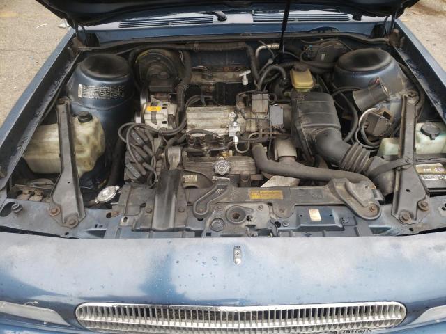 1G4AL51N5KT432454 - 1989 BUICK CENTURY LIMITED BLUE photo 11