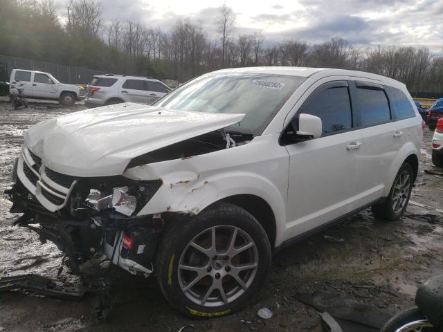 3C4PDCEG3KT700689 - 2019 DODGE JOURNEY GT WHITE photo 1