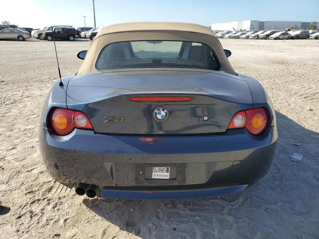 4USBT53574LU08627 - 2004 BMW Z4 3.0 BLUE photo 6