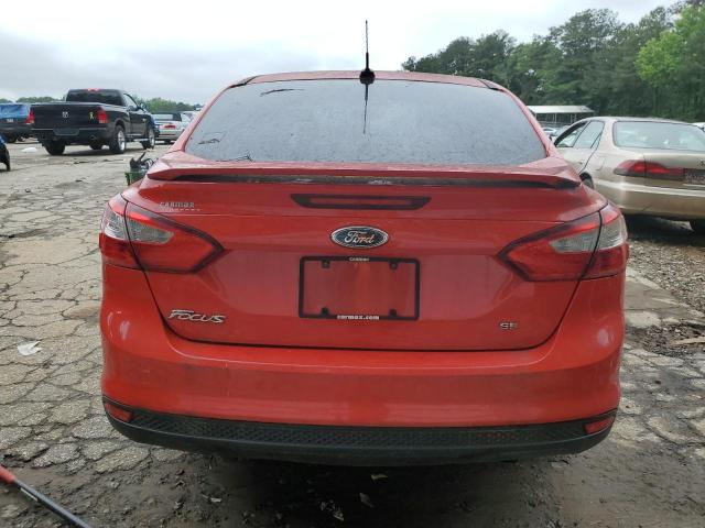 1FADP3F23DL252620 - 2013 FORD FOCUS SE RED photo 6