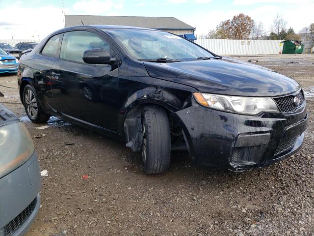 KNAFU6A20D5742860 - 2013 KIA FORTE EX BLACK photo 4