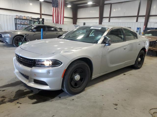 2C3CDXAT5MH528108 - 2021 DODGE CHARGER POLICE SILVER photo 1