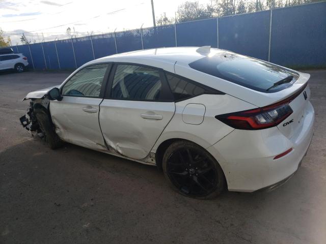 19XFL1H83NE402322 - 2022 HONDA CIVIC SPORT TOURING WHITE photo 2