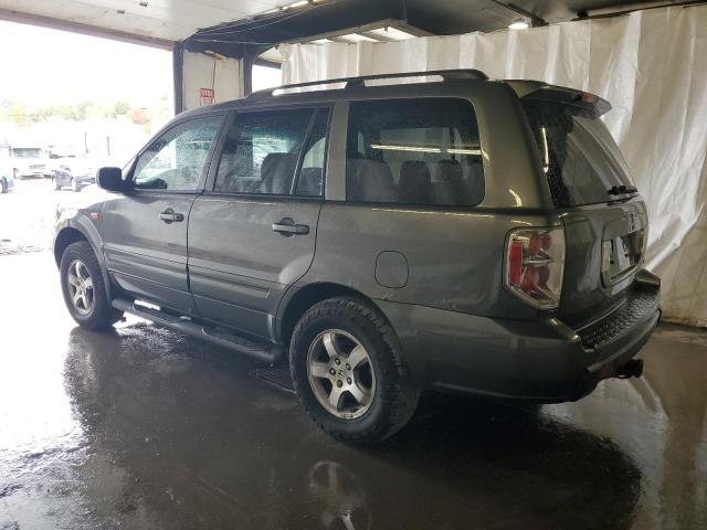 2HKYF18537H503610 - 2007 HONDA PILOT EXL GRAY photo 2