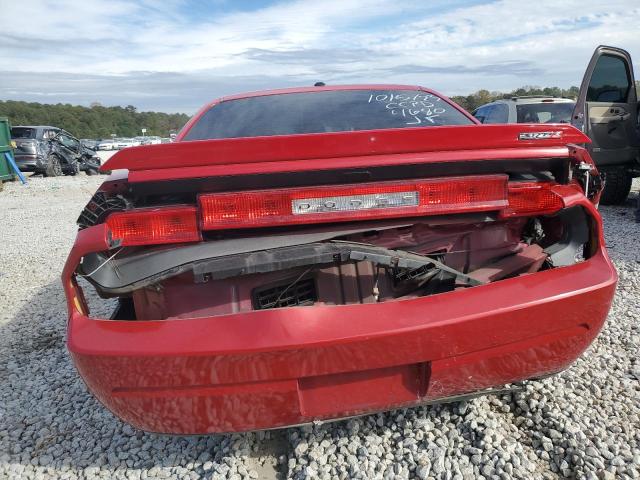 2C3CDYCJ1CH114680 - 2012 DODGE CHALLENGER SRT-8 RED photo 6