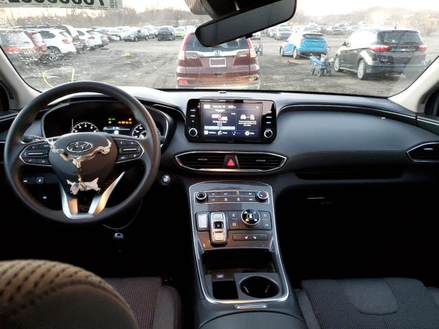 5NMS2DAJ4MH347256 - 2021 HYUNDAI SANTA FE SEL Արծաթագույն լուսանկար 8