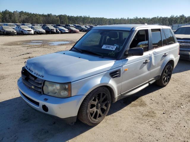 SALSK25498A136815 - 2008 LAND ROVER RANGE ROVE HSE SILVER photo 1