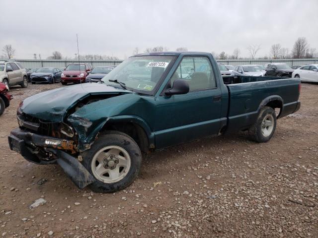 1GCCS1447VK122554 - 1997 CHEVROLET S TRUCK S10 GREEN photo 1