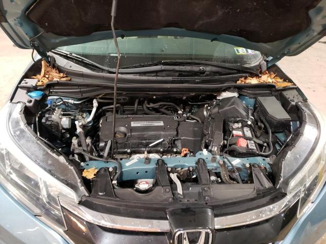 2HKRM4H70FH705705 - 2015 HONDA CR-V EXL BLUE photo 12