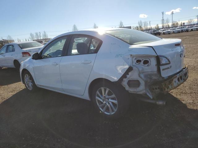 JM1BL1V71C1645802 - 2012 MAZDA 3 I WHITE photo 2