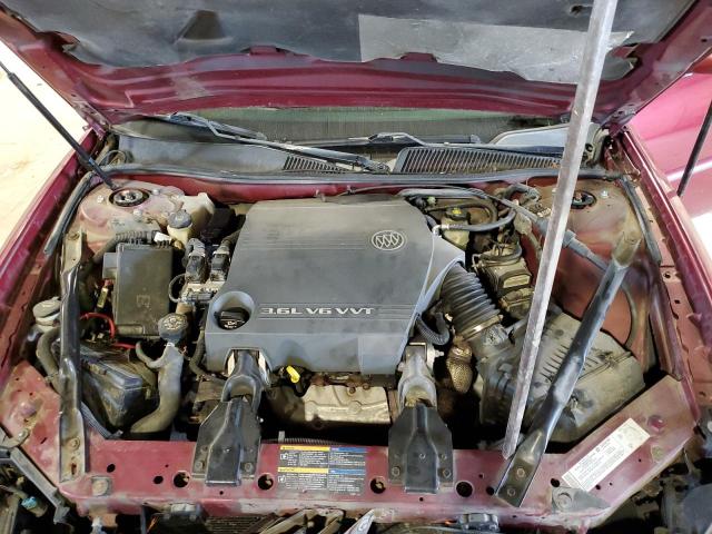 2G4WE537051277949 - 2005 BUICK LACROSSE CXS MAROON photo 11
