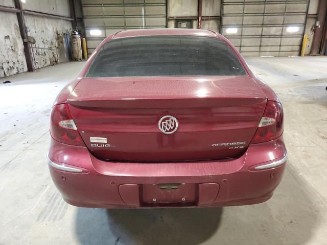 2G4WE537051277949 - 2005 BUICK LACROSSE CXS MAROON photo 6