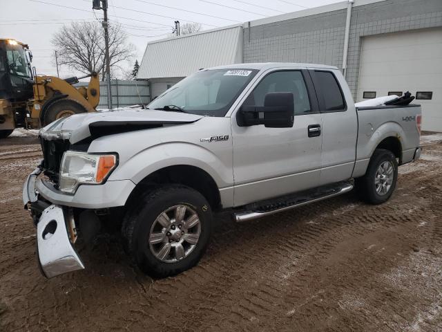 1FTRX14V09KB59407 - 2009 FORD F150 SUPER CAB SILVER photo 1