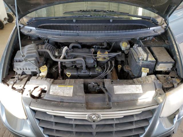 2C4GP44R55R402118 - 2005 CHRYSLER TOWN & COU LX BLUE photo 11